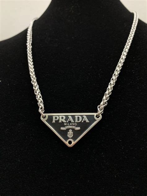 prada pendant men|vintage prada necklace.